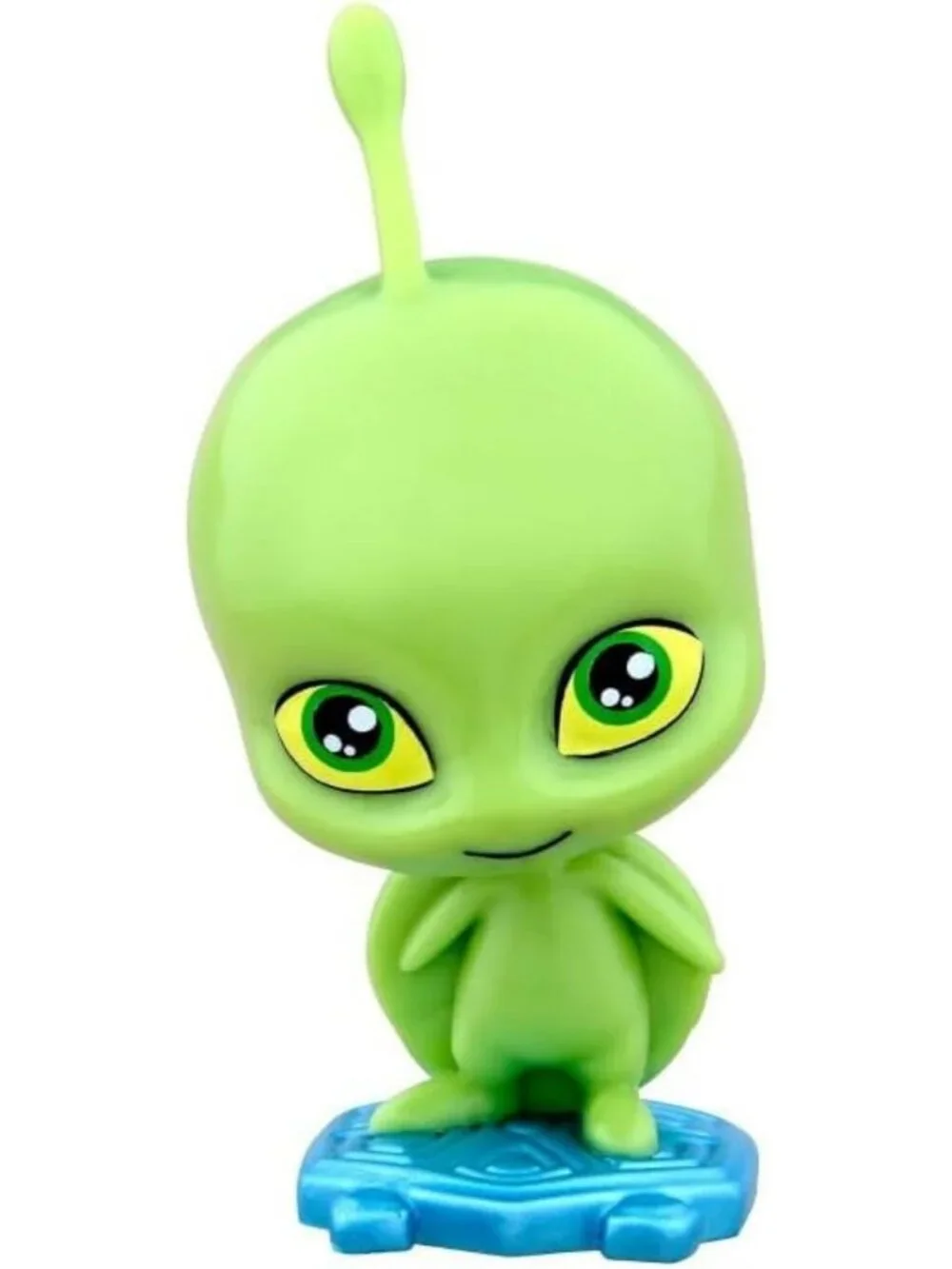 Magical Kwami Surprise Figurines Set - 4 Glittering Collectible Toys for Display